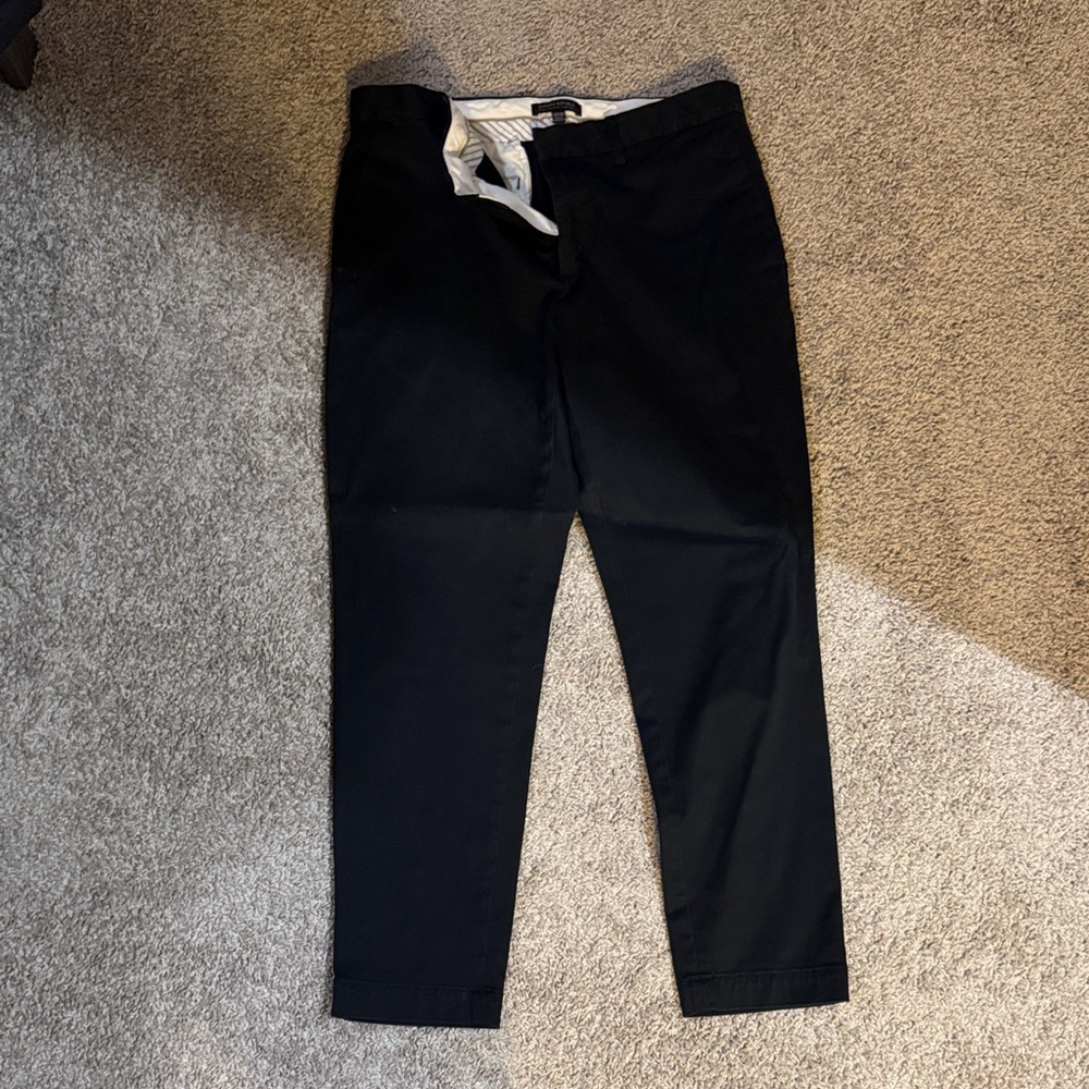 Banana Republic Men's Black Chinos